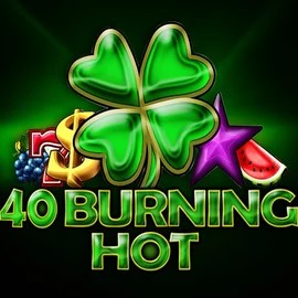 40 Burning Hot logo by Amusnet Interactive at Hypekasino Casino40 Burning Hot