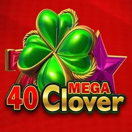 Logo of 40 Mega Clover from Amusnet Interactive at Hypekasino Casino