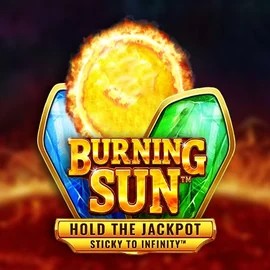 Burning Sun slot logo by Wazdan at Hypekasino CasinoBurning Sun