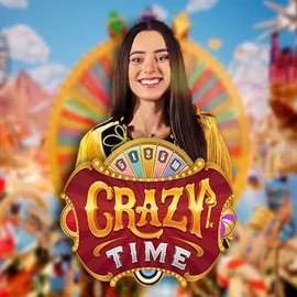Crazy Time slot icon by Evolution, available at Hypekasino Casino