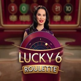 Lucky 6 Roulette online game logo by Pragmatic Play on hypekasinocasino.de