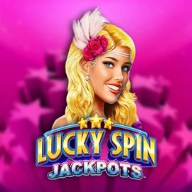 Lucky Spin Jackpots slot logo by Novomatic at Hypekasino Casino