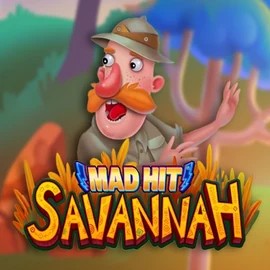Mad Hit Savannah slot logo by RubyPlay at Hypekasino CasinoMad Hit Savannah