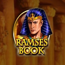 Ramses Book Deluxe slot logo by Gamomat at Hypekasino CasinoRamses Book Deluxe