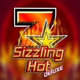 Sizzling Hot Deluxe logo by Novomatic at Hypekasino Casino