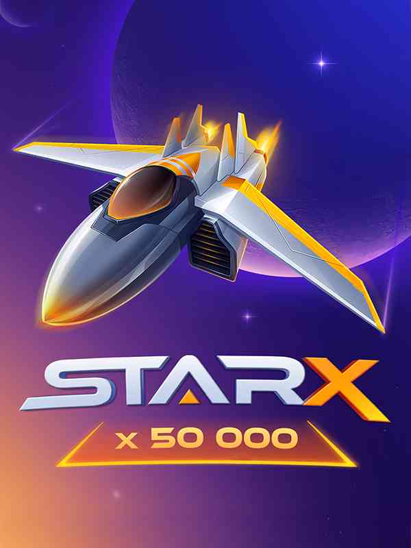 Logo of StarX from 100HP Gaming at Hypekasino Casino