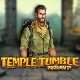 Temple Tumble Megaways slot logo by Relax Gaming at Hypekasino CasinoTemple Tumble Megaways