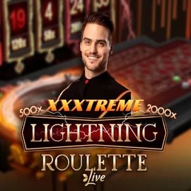 XXXtreme Lightning Roulette logo – Live Casino by Evolution at Hypekasino Casino